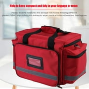 High Capacity First Aid Responder Emergency Medical Bag For Home Travel Office Workplace Child Care Hiking Survival