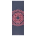 thumbnail image 1 of Tapis de Yoga 4MM Rose et Marine Fleur Marrakech, 1 of 3