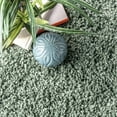 thumbnail image 6 of nuLOOM Kara Solid Shag Green 3' x 5' Casual Area Rug, 6 of 9