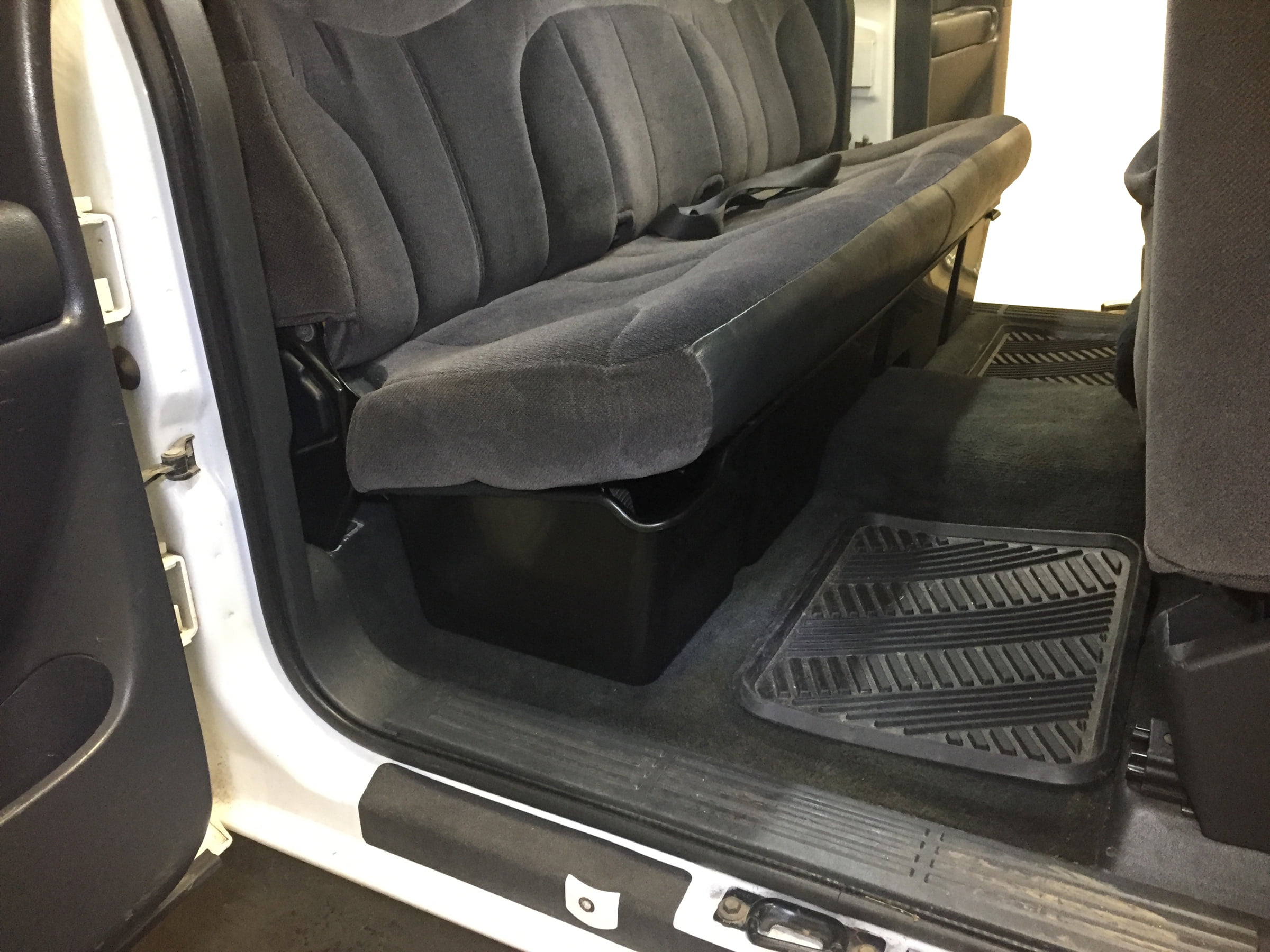 Red Hound Auto Under Seat Storage Box Compatible With