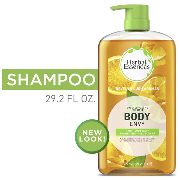 Herbal Essences Body Envy Volume Shampoo, Paraben Free, 29.2 fl oz