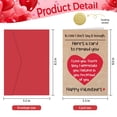 thumbnail image 2 of Tarjeta de San Valentín Heollaok romántica y divertida 20 x 14 cm, 2 of 7