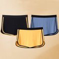 thumbnail image 6 of HEVIRGO Men Shorts Underwear with Triangle Lining Elastic Waist Double-Layer Design 3-in-1 Pants Briefs Culottes Boxer Briefs, 6 of 8