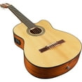 thumbnail image 4 of Lucero LC100CE Cutaway Classical Acoustic-Electric Guitar Natural, 4 of 6