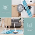 thumbnail image 6 of Blue White Gold Marble Pattern Kitchen Rugs Sets Of 3,Kitchen Runner Rugs Non Skid Washable,Decorative Kitchen Floor Mats for Kitchen,Sink,Laundry,17"x30"+ 17"x47" + 17"x59", 6 of 6