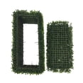 thumbnail image 4 of Vickerman Haie de Buis Vert Artificiel 24 Pouces L x 12 Pouces L x 12 Pouces H Résistante aux UV, 4 of 6