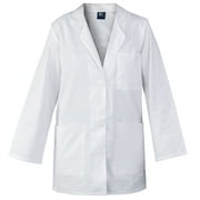 Medgear Women's 33" Lab Coat, Long Sleeve White