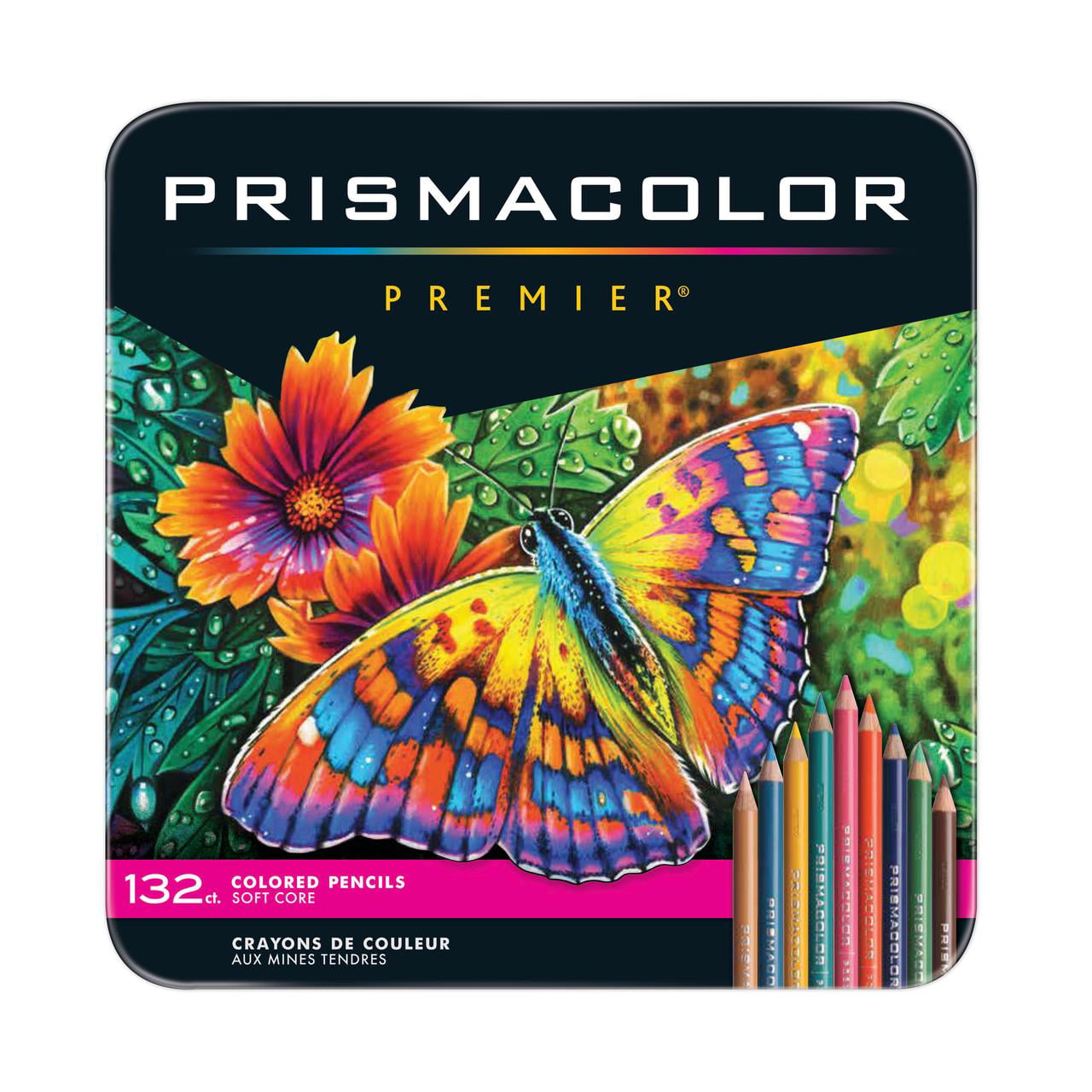 24-Count,Assorted Premier Verithin Colored Pencils 