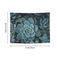 thumbnail image 6 of Kdxio Blue Color Cactus Wall Hanging Tapestries Banner For Bedroom College Dorm Home Living Room Party Decor 29X37 In, 6 of 8