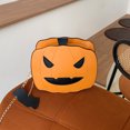 thumbnail image 2 of Bolso de hombro diario de Halloween con colgante de murciélago de color sólido para viajes de vacaciones, 2 of 9