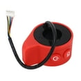 thumbnail image 1 of Throttle Accelerator, ABS Finger Throttle Durable  for Maintenance Black,Red, 1 of 7
