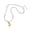 Yellow, variant on Yammee Unique Rainbow Bead Neckchains Adjustable Duck Pendant Choker Ornaments