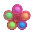 thumbnail image 2 of Spinner antiestrés luminoso con punta de dedo juguete sensorial de mano Ehuebsd Simple con hoyuelos antiestrés, 2 of 8