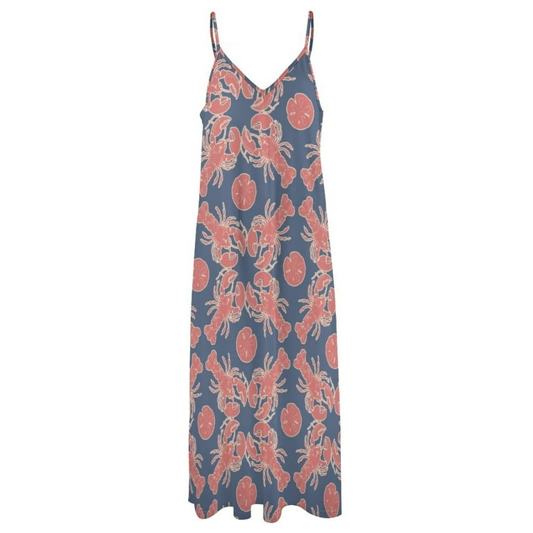 blue lobster dress Women's Catch Of The Day Dress, Blue