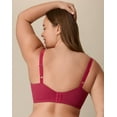 thumbnail image 3 of Playtex Full-Coverage Wireless T-Shirt Bra, Moisture-Wicking  Digital Rose 40DD Women's, 3 of 5