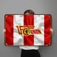 thumbnail image 3 of Placa Metal Vintage Fleetwood Town FC Pintura Hierro Rectangular Arte Pared 40x30cm, 3 of 9