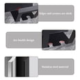 thumbnail image 2 of DODAMOUR Stainless Steel Toothbrush Holders for Men, Wall Mounted Bathroom Tooth Brushing Organizer, Multipurpose Bathroom Accessories Organizer for Toothpaste, Cup, Electric Razor(Black), 2 of 6