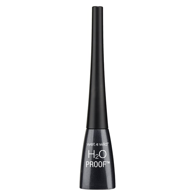 Delineador de ojos líquido Wet n Wild H2O Proof Felt Tip Black