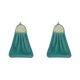 thumbnail image 1 of Toalla de mano Advancent Terciopelo Paño de cocina Colgando Patrón Aleatorio Verde Type2 NO2, 1 of 6