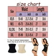 thumbnail image 3 of FANNYC Waist Trainer For Women Underbust Seamless Shapewear Firm Control Sport Girdle Corsets Cincher Hourglass Body Shaper Girdle Trimmer&nbsp;Up To Size 3XL ,Black/Beige, 3 of 6