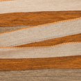 thumbnail image 3 of Vickerman Q181288 4 in. x 10 Yards Natural &amp; Orange Striped Ribbon, 3 of 3