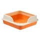 thumbnail image 3 of Caja de arena para gatos Yinane semicerrada antiadherente naranja, 3 of 8