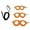 Orange, variant on TIELUTT Cavy, Petaurus Breviceps Harness Leash Set 3 Pcs Training Walking Gear Small Dog Accessories Store Dog Puppy Accessories Sports Dog Accessories for Small Dogs Accessories Dogs Accessories