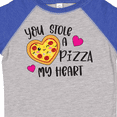 thumbnail image 4 of Inktastic Valentine's Day You Stole a Pizza of My Heart Boys or Girls Toddler T-Shirt, 4 of 5
