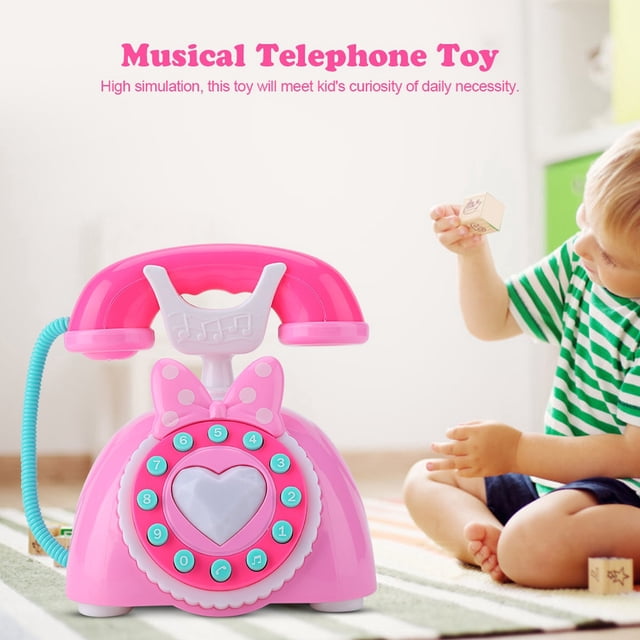 Juguete para TeléFono para niñOs Rompecabezas Simulación de Educación Temprana MúSica Luminosa Juguete para TeléFono de Princesa Adecuado para niñOs de 3 años en ANGGREK Otros