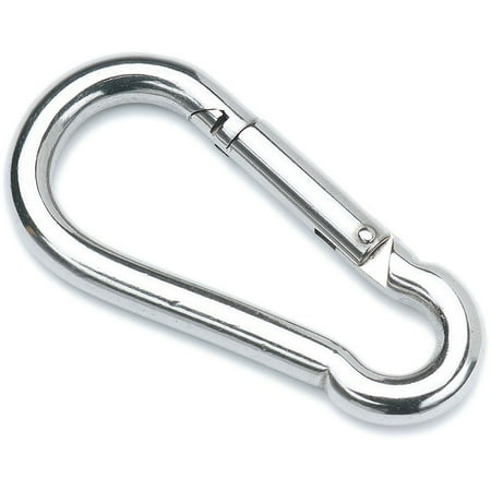 SeaSense 3-1/8" Zinc Plated Safety Spring Hook
