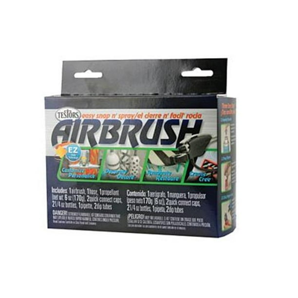 Testor TES4038 Snap & Spray Airbrush Set