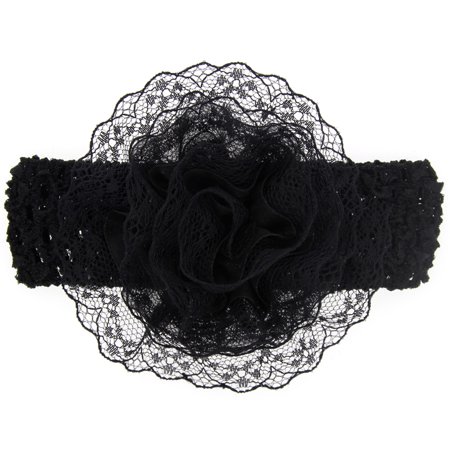 Coofit 8pcs Bebe Hairband Solide Couleur Dentelle Fleur Bebe Serre Tete De Bebe Headwrap Pour Le Bebe Tout Petits Walmart Canada
