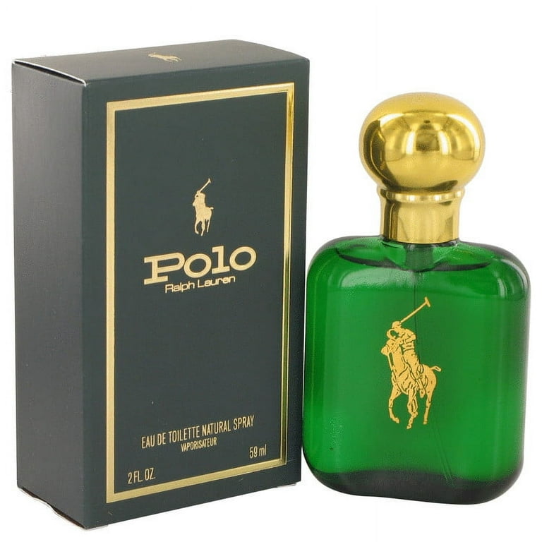 Ralph Lauren POLO Men s Eau De Toilette Spray Iconic Green Bottle 2 oz Walmart
