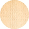 thumbnail image 1 of Ahgly Company Indoor Round Solid Orange Modern Area Rugs, 7' Round, 1 of 1