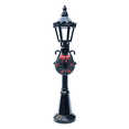 thumbnail image 2 of 4PCS Christmas Village Street Lights,Mini Street Light Models Christmas Accessories Miniature Lamp Village Post for Dollhouse Small Street Lamp Garden,Christmas Village Accessories(4 Pieces), 2 of 4