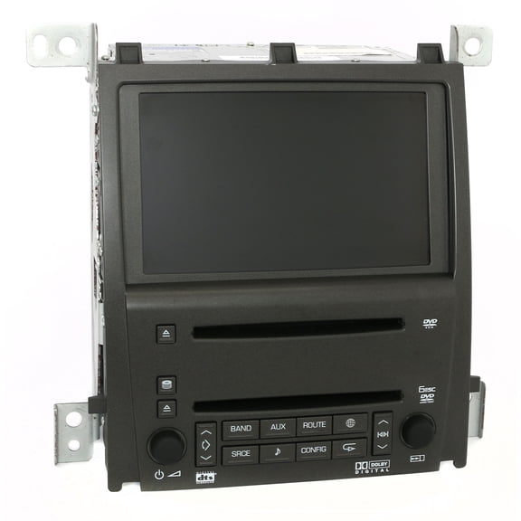Restored 2009-2011 Cadillac STS AM FM Single Disc CD DVD Player Navigation Ready 20844561 (Refurbished)