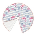 thumbnail image 3 of Kll Flamingo And Pineapple Christmas Tree Skirt 36",Party Decorations Farmhouse For Christmas Decorations Holiday Party, 3 of 8