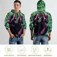 thumbnail image 3 of Joker Hoodies for Men Women, Unisex Hooded Sweatshirt, Oversized Pullover with 3D Print, Casual Loose Fit Hoodie, S-6XL, 3 of 8