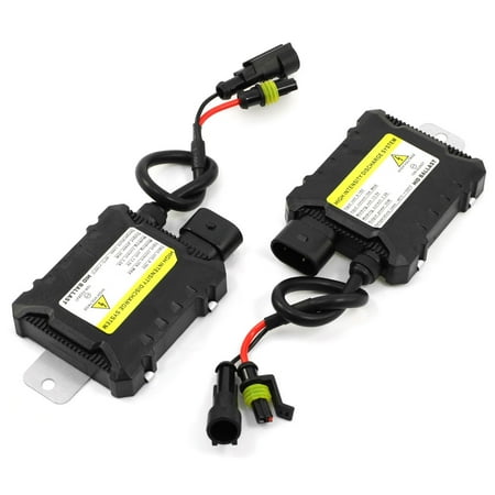 Unique Bargains 2 Pcs Head Light HID Xenon Ballast 35W 12V 10A for H1 H3 H7 H8 H9 9005 9006