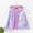 czb# Pink78, variant on Cuzibr Coats For Girls Shiny Leather Gradient Hooded Jackets Fuzzy Thermal Lined Long Sleeve Windbreaker Winter Clothes,Blue,2-3 Years