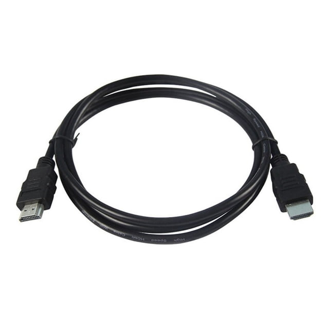 Câble Compatible 1 Mètre 1080P Haute Définition Interface Multimédia pour, pour, UHD TV, Blu-Ray, Ordinateur Portable, PC, 1 x, Noir