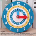 thumbnail image 4 of Ayuda de enseñanza de reloj modelo sensorial para suministros primarios de desarrollo de inteligencia Feliz Sencillez, 4 of 5