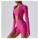 thumbnail image 2 of Chaqueta de Yoga for mujer, chaqueta de Yoga deportiva for correr al aire libre con cremallera, chaqueta de manga larga, ropa de Yoga de secado rápido for niñas, 2 of 7