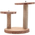 thumbnail image 2 of EeaseMX 1 soporte de madera para plantas, base para macetas domésticas, soporte de madera para almacenamiento de plantas., 2 of 7