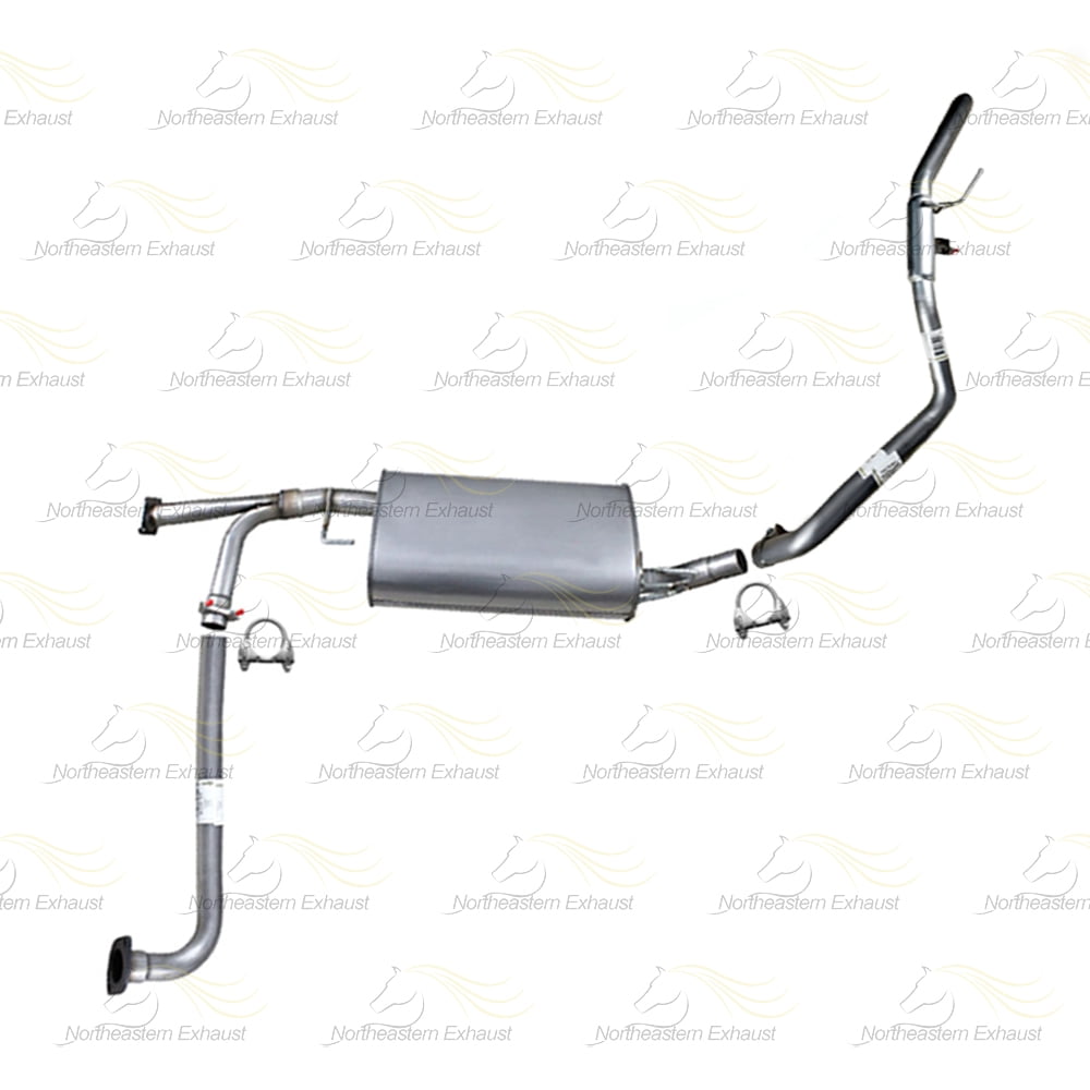 Northeastern Exhaust Stainless Steel Front Pipe, Muffler, Tail Pipe Fits 2005–2012 Nissan Pathfinder 4.0L – Direct Fit