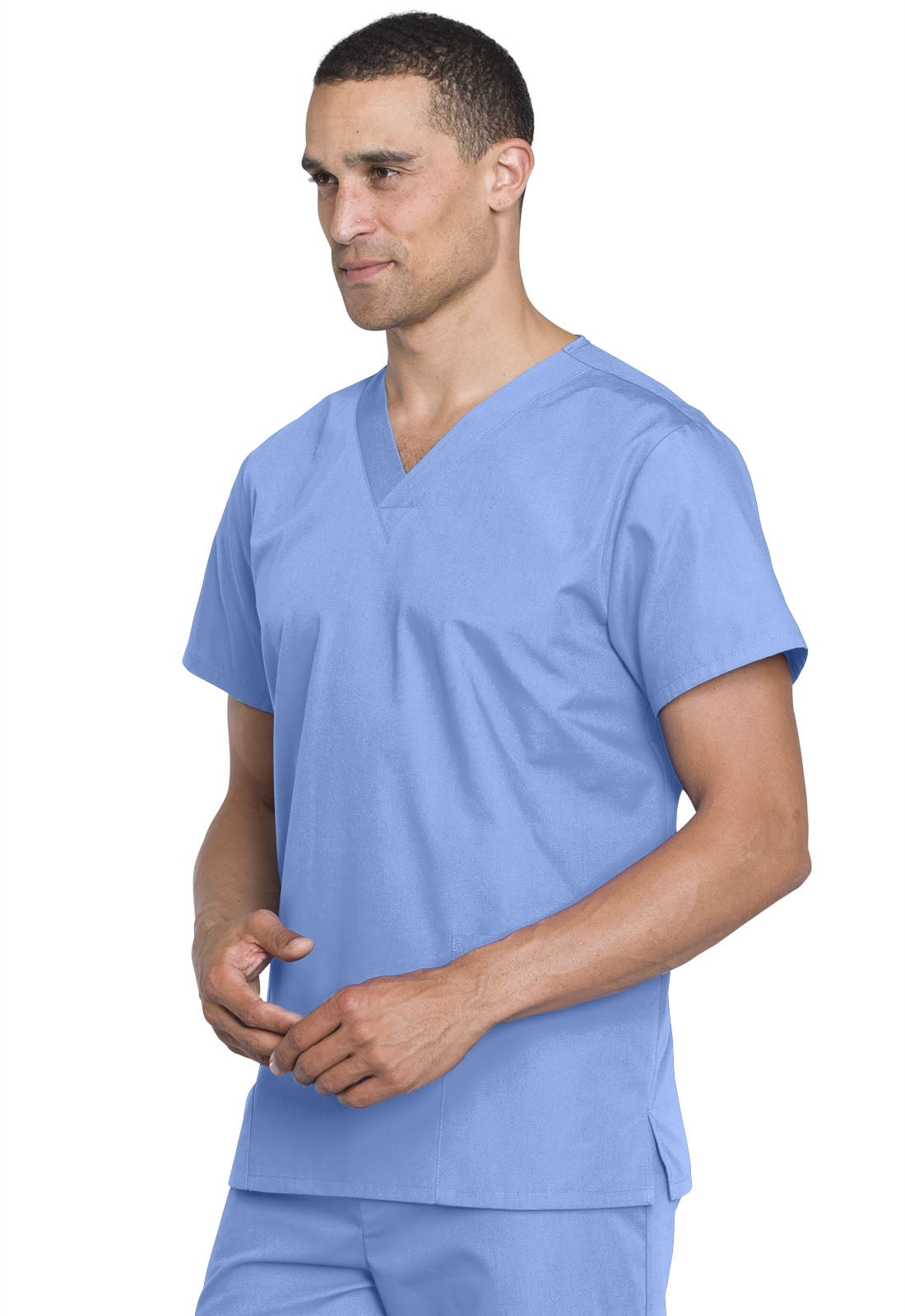 Cherokee Men and Women Scrub Set Modern Fit Top and Drawstring Waist Pant - WW530C