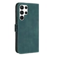 thumbnail image 3 of SaniMore Wallet Case for Samsung Galaxy S23 Ultra 6.8" 2023, Durable PU Leather Case Kickstand Magnetic Clasp Cash Pocket Card Holders Shockproof Anti-drop Full Body Protective Case, Green, 3 of 9