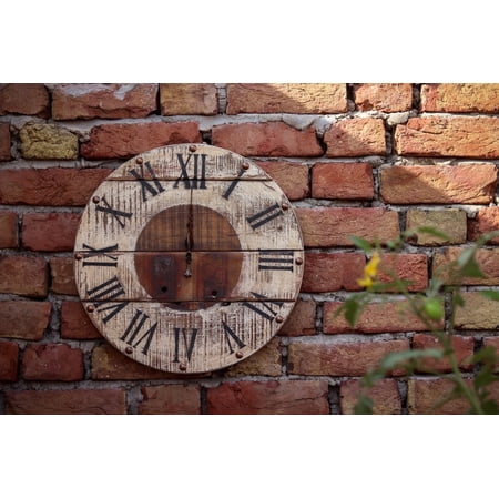 De Kulture Works Vintage Clock Collection 41 CMS Diameter Quartz Traditional Antique, Vintage Wall Clocks
