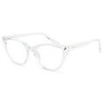 thumbnail image 7 of In Style Eyes Women's Cat Eye Reading Glasses for Reading with Case and Microfiber Cleaning Cloth, +1.00, Clear Tint, Clear, 1 Pair, 7 of 7