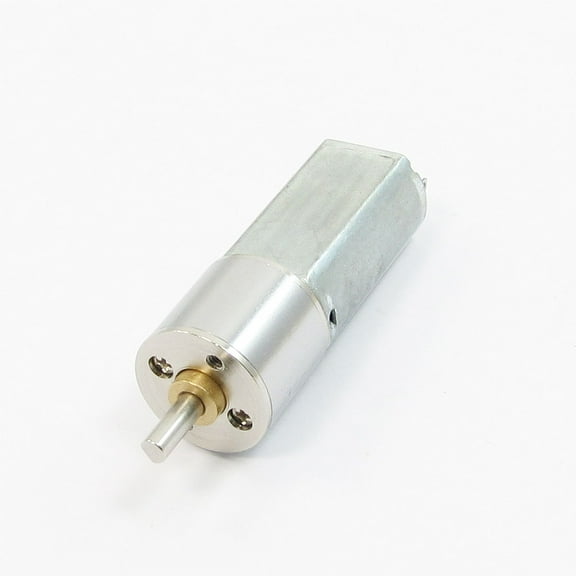 16mm Diameter DC 6V Rated Voltage 60RPM Torque Geared Box Motor